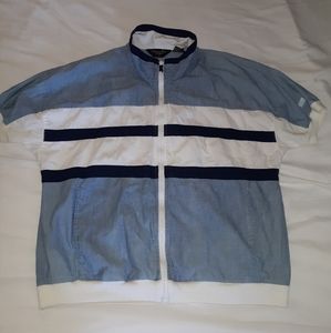 Vintage Christian Dior Zip Up Top Sz L